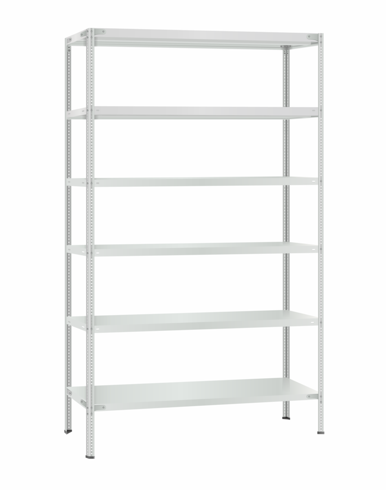 Стеллаж металлический Титан МС-500 2400х1200х300 6 полок купить в Ставрополе