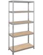 Стеллаж быстросборный ЛОФТ (SBL) 1800x1200x400 5 полок (цинк)