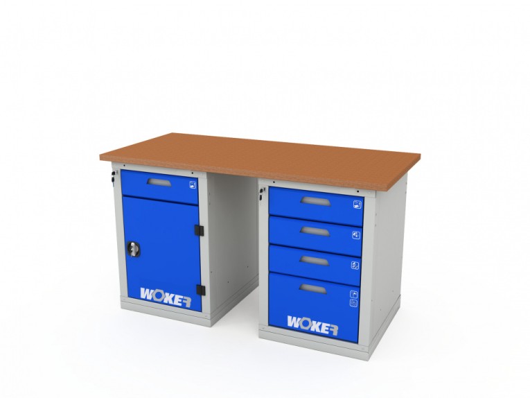Верстак двухтумбовый WOKER PRO 2204.1500 купить в Ставрополе Верстак двухтумбовый WOKER PRO 2204.1500 купить в Ставрополе