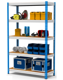 Стеллаж металлический МКФ 2000х1510х500 5 полок Стеллаж металлический МКФ 2000х1510х500 5 полок