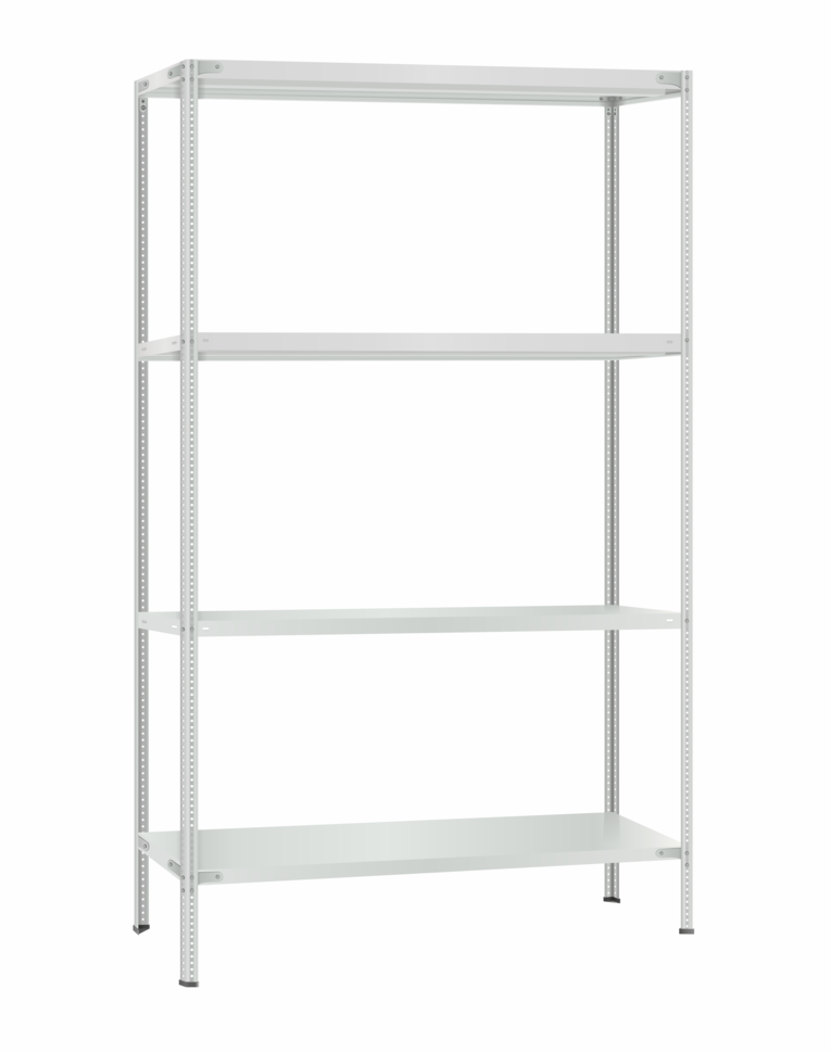 Стеллаж металлический Титан МС-500 2400х1200х400 4 полки купить в Ставрополе Стеллаж металлический Титан МС-500 2400х1200х400 4 полки купить в Ставрополе