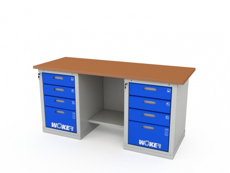 Верстак двухтумбовый WOKER PRO 2404.1800 купить в Ставрополе Верстак двухтумбовый WOKER PRO 2404.1800 купить в Ставрополе