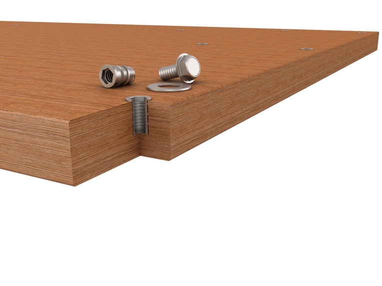 Столешница из фанеры 40 мм (ширина 800 мм) купить в Ставрополе