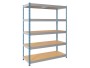 Стеллаж металлический SB 2500х1510х910 5 полок Стеллаж металлический SB 2500х1510х910 5 полок