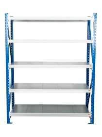 Стеллаж стационарный БиКом СТ-4 300x150x80 5 полок