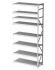 Дополнительная секция MS Profi 2000x1200x400 8 полок купить в Ставрополе