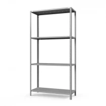 Стеллаж ТС Лайт с перф. полками 1800х1000х400 4 полки Стеллаж ТС Лайт с перф. полками 1800х1000х400 4 полки