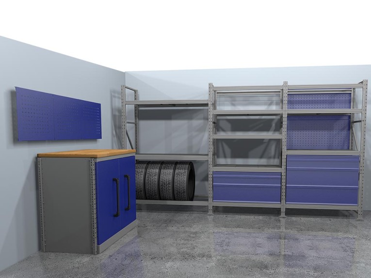 Стеллажная система хранения №1 Гараж купить в Ставрополе