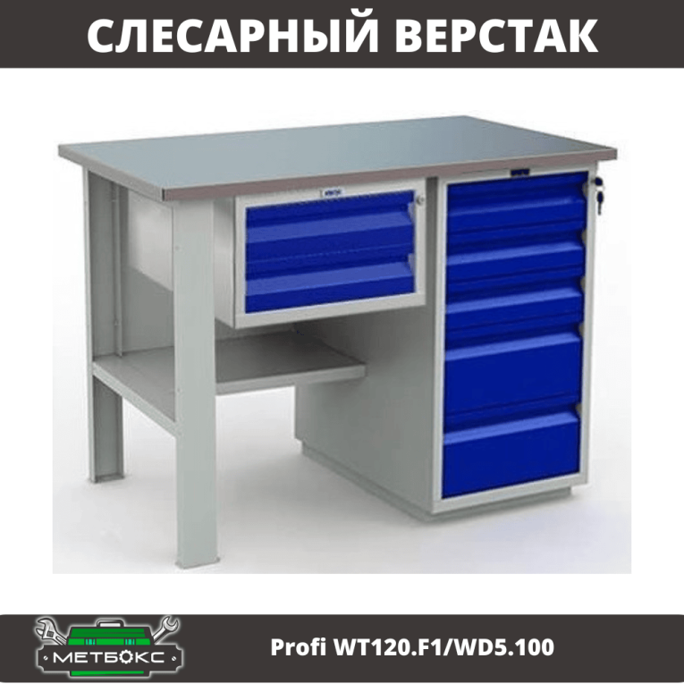 Верстак Profi WT120.F1/WD5.100 купить в Ставрополе