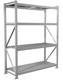 Стеллаж MS Profi 2000х2100х1000 4 полки