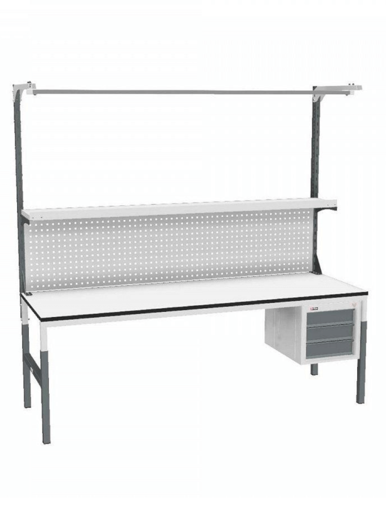 Стол монтажный ДиКом СР-М-200/90-04 ESD Пластик купить в Ставрополе