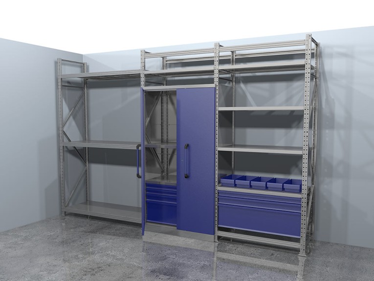 Стеллажная система хранения №3 Гараж купить в Ставрополе