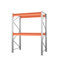 Стеллаж паллетный СПЛ 2500x2700x1100 2 яруса (950/9700) Стеллаж паллетный СПЛ 2500x2700x1100 2 яруса (950/9700)