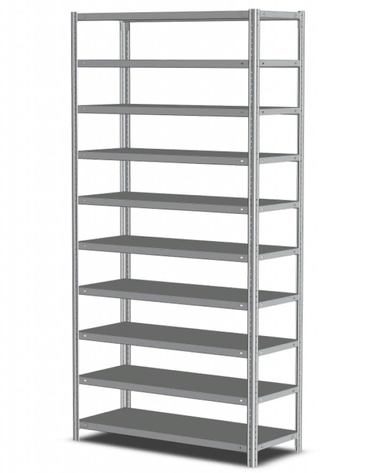 Стеллаж MS Standart 1850х1000х500 10 полок купить в Ставрополе