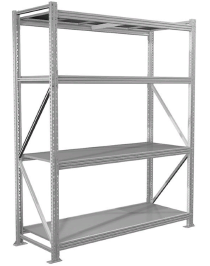 Стеллаж MS Profi 2500х900х800 4 полки