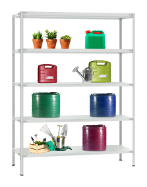 Стеллаж металлический Титан МС-900 2300x1000x600 5 полок