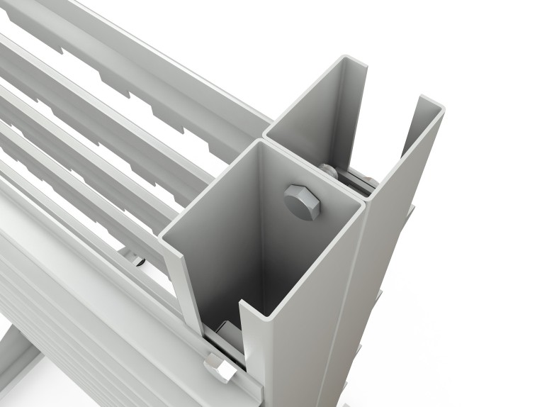 Стеллаж для пластиковых лотков SORTEX односторонний 1800x1000x450.05 купить в Ставрополе