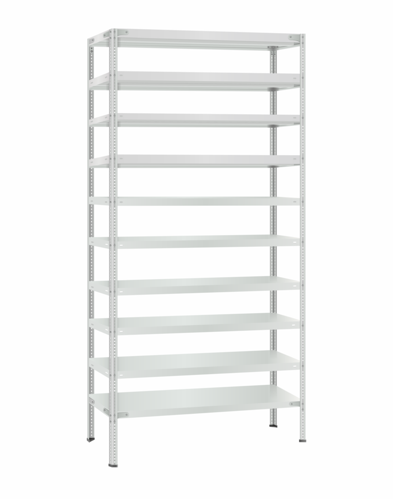 Стеллаж металлический Титан МС-500 2300х1000х400 10 полок купить в Ставрополе Стеллаж металлический Титан МС-500 2300х1000х400 10 полок купить в Ставрополе