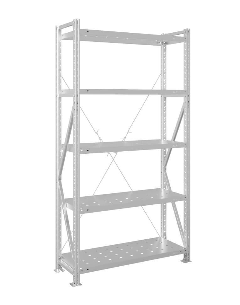 Стеллаж MS U 3000x1500x600 5 полок (250 кг, перф) купить в Ставрополе