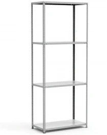 Стеллаж металлический Титан МС-500 2500х1500х500 4 полки Стеллаж металлический Титан МС-500 2500х1500х500 4 полки