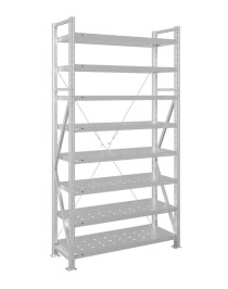Стеллаж MS U 2000x700x500 8 полок (300 кг, перф)
