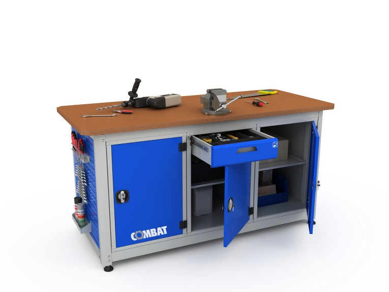 Верстак трехтумбовый COMBAT 3121.1830 купить в Ставрополе Верстак трехтумбовый COMBAT 3121.1830 купить в Ставрополе