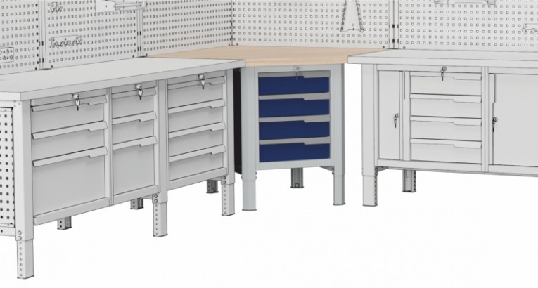 Угловой верстак CU Constructor купить в Ставрополе