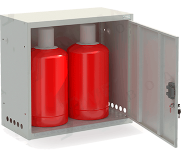 Шкаф для газовых баллонов ШГР 27-2 (27л) купить в Ставрополе