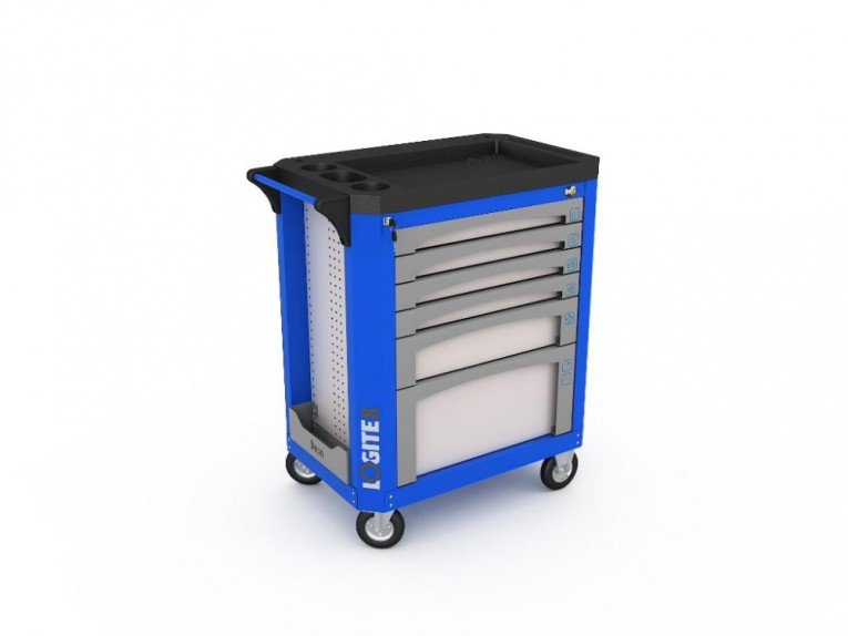 Тумба LOGITEX 6 с системой блокировки ящиков купить в Ставрополе