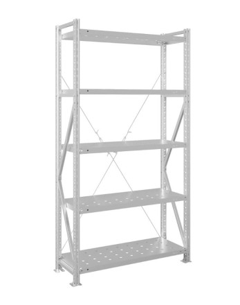 Стеллаж MS U 2500x1500x800 5 полок (150 кг, перф) купить в Ставрополе