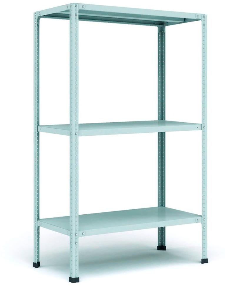 Стеллаж металлический Титан МС-750 1500x1000x400 3 полки купить в Ставрополе Стеллаж металлический Титан МС-750 1500x1000x400 3 полки купить в Ставрополе